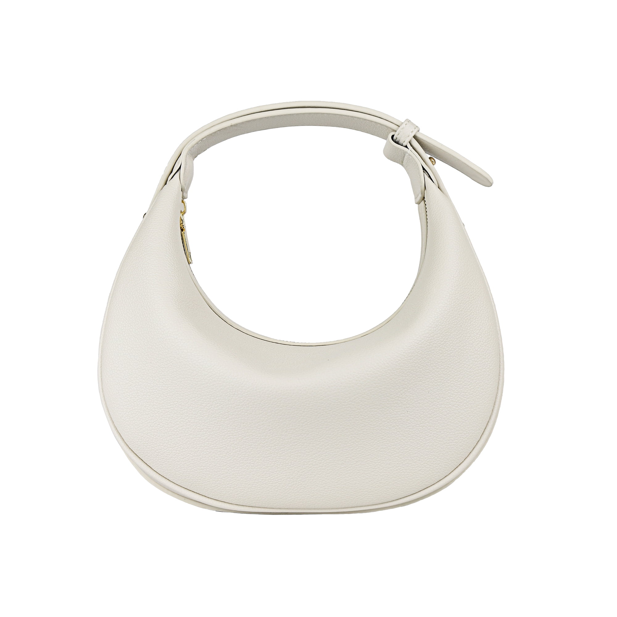 Badiya Crescent Shoulder Bag for Women Trendy Leather Crossbody Hobo Purse Vegan Clutch Handbag with 3 Adjustable Strap"Material:The shoulder purse is made of high quality waterproof leather and elec