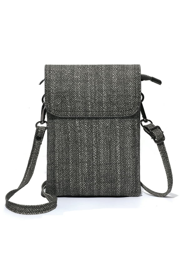 Leather Small Crossbody Bags For Women Designer Cell Phone Bag Wallet Purses With Adjustable Strap