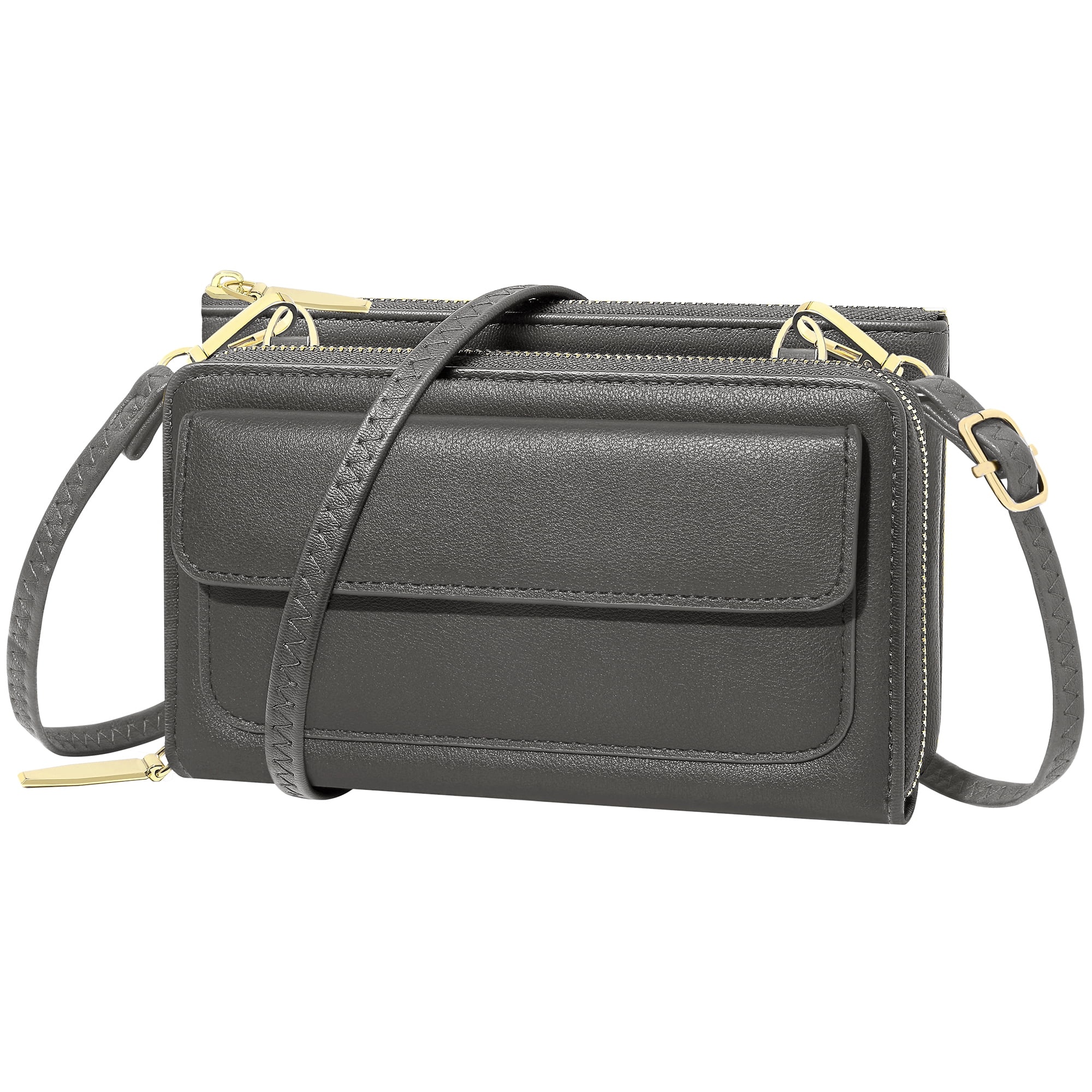 Badiya Small Crossbody Bag for Women Cell Phone Wallet Purse Mini Shoulder Handbags with Card Slots