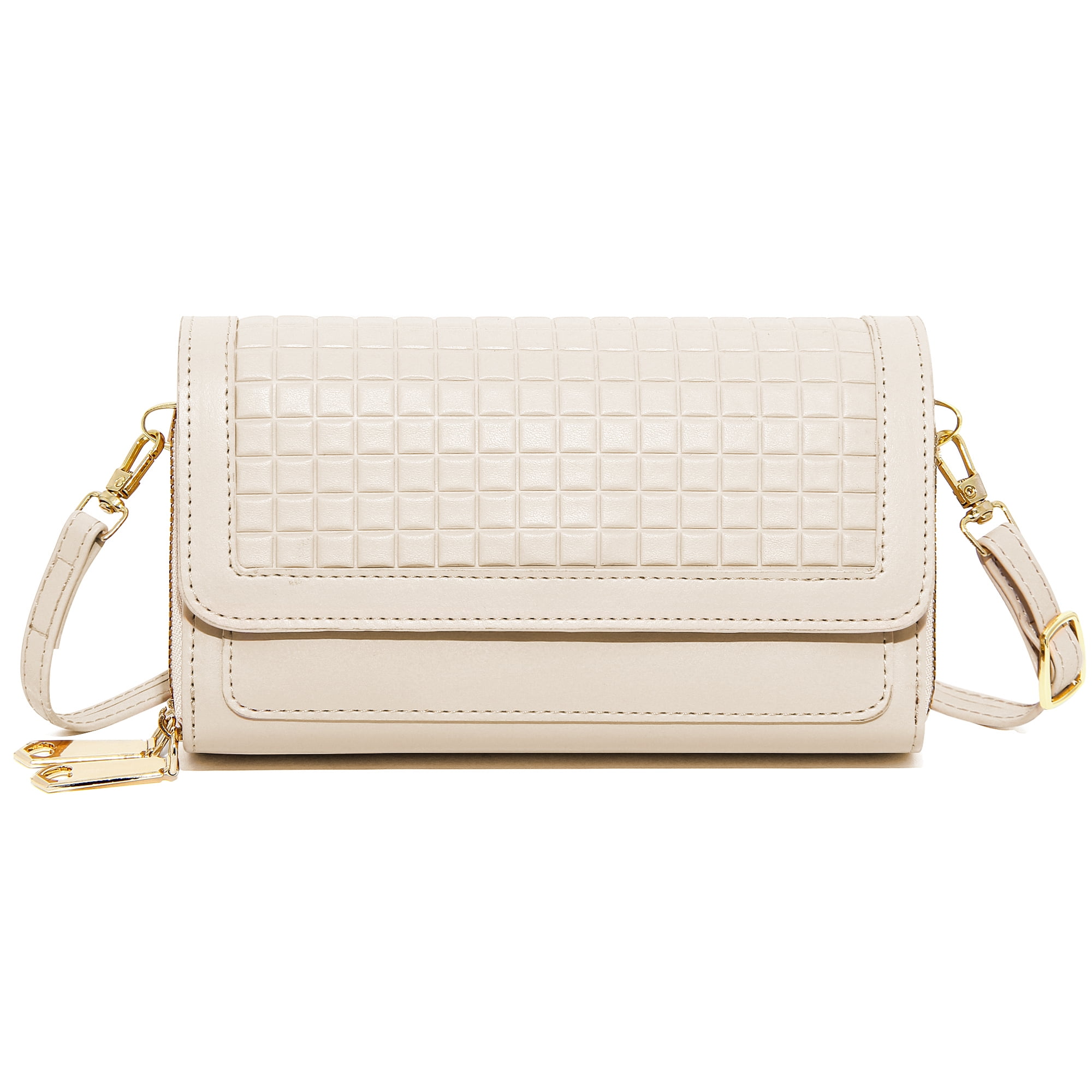 Badiya Small Crossbody Bags for Women Cell Phone Purse Wallet Shoulder Handbag with Credit Card Slots
