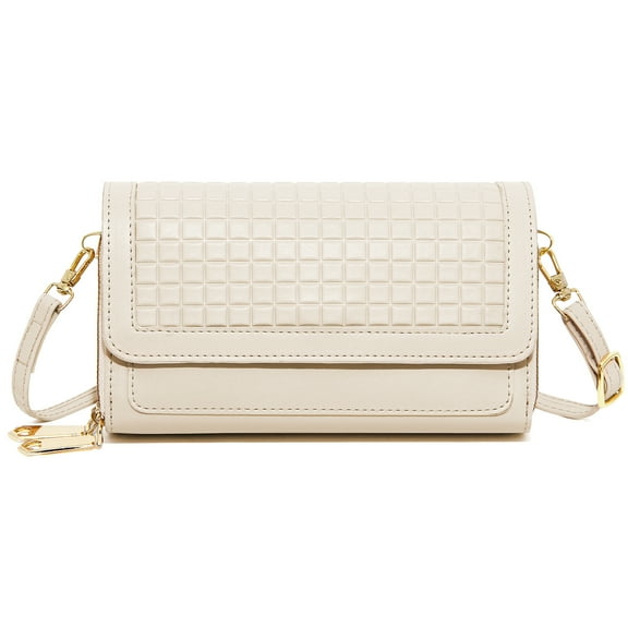 Badiya Small Crossbody Bags for Women Cell Phone Purse Wallet Shoulder Handbag with Credit Card Slots