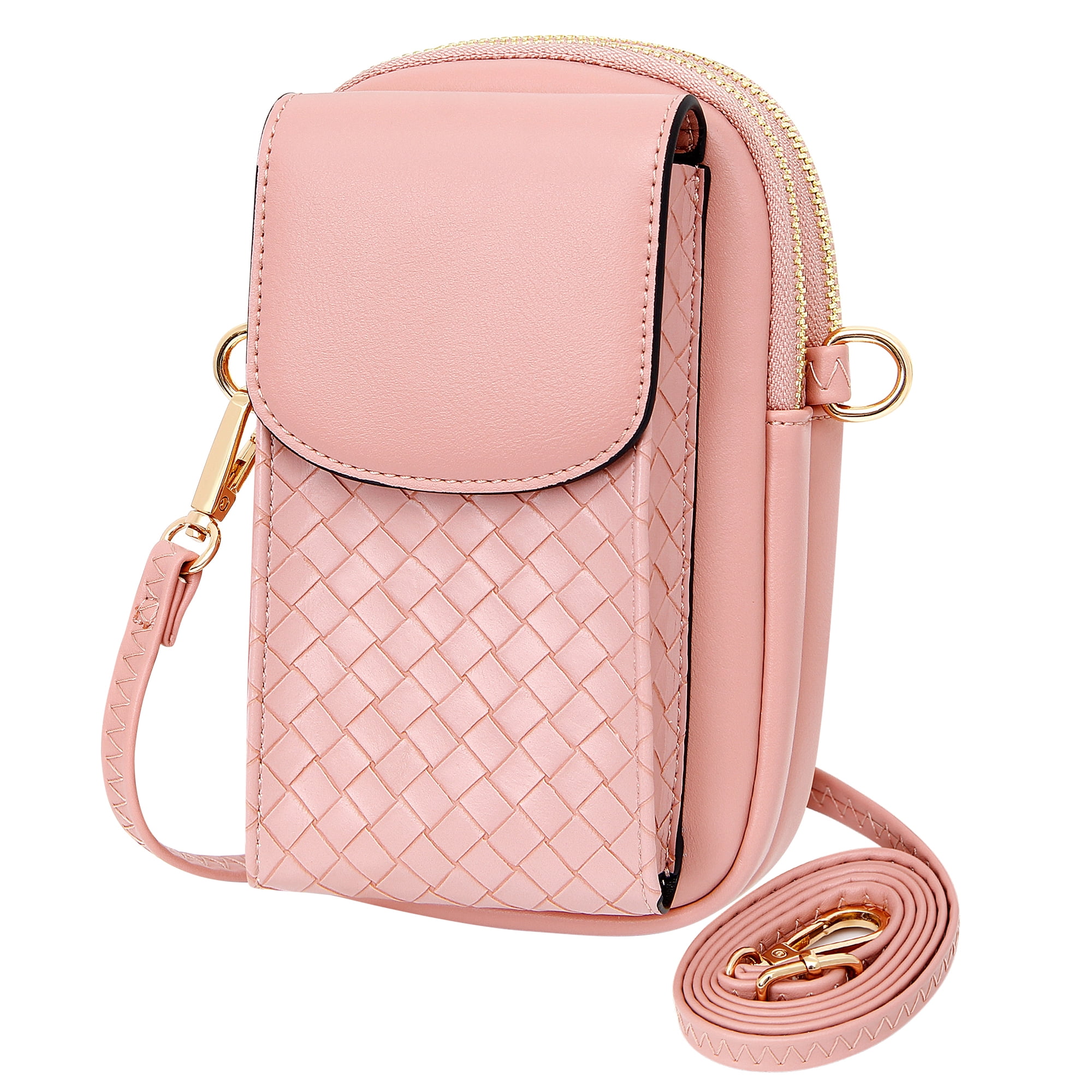Badiya Small Crossbody Phone Bags for Women with Card Slots, Women Phone Purse Wallet Phone Bag