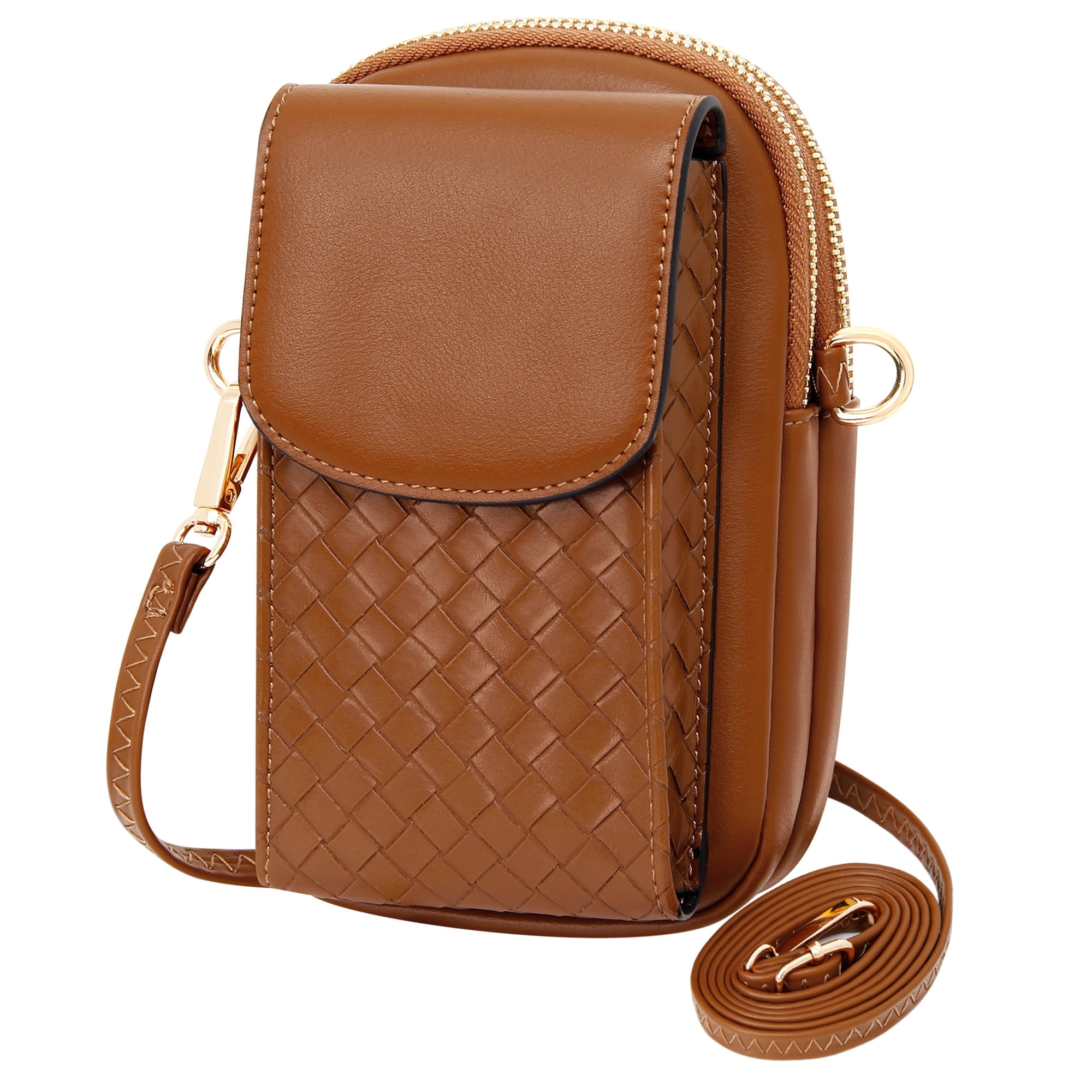 Badiya Small Crossbody Phone Bags for Women with Card Slots, Women Phone Purse Wallet Phone Bag
