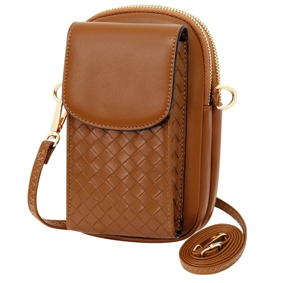 Badiya Small Crossbody Phone Bags for Women with Card Slots, Women Phone Purse Wallet Phone Bag