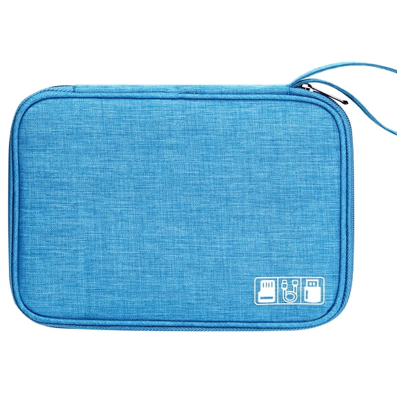 Badiya Travel Cord Organizer Case and Electronic Organizer Small Cable Organizer Portable Waterproof Storage Bag