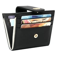 Badiya Credit Card Holder for Women RFID Blocking Slim Wallet Bifold ...