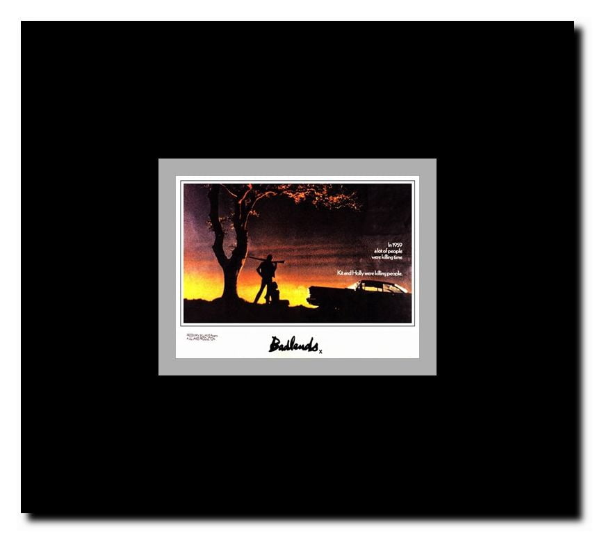 Badlands Framed Movie Poster