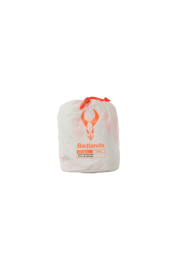 Game Bags 5 Pack, White, Large