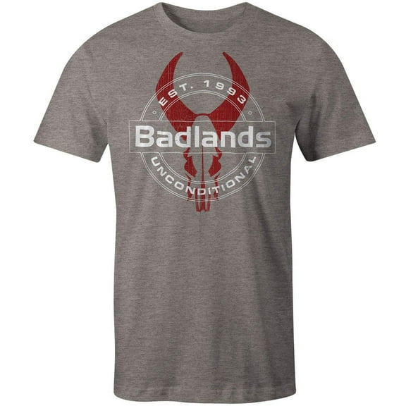 Badlands Men's Unconditional Short-Sleeve Tee Gray Hunting
