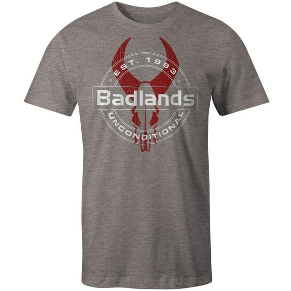 Badlands Men's Unconditional Short-Sleeve Tee Gray Hunting