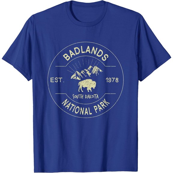 Badlands National Park Retro Vintage South Dakota Mom Gift Unisex T-Shirt for Men Women Kids Toddler