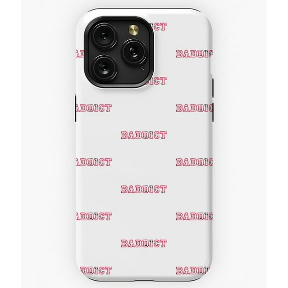 Badminton Addicts Baddict Funny Sport Hobby A8163 Phone Case for iPhone 11 to 17 Pro Max