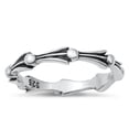 thumbnail image 1 of Badminton Birdie Arrow Ring .925 Sterling Silver Band Jewelry Female Male Unisex Size 8, 1 of 4