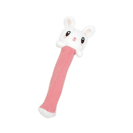 Badminton Racket , Badminton Absorbent Cute, Tennis Anti Slip Handle Cartoon, Racket Handle Protective Cover, Pink Rabbit