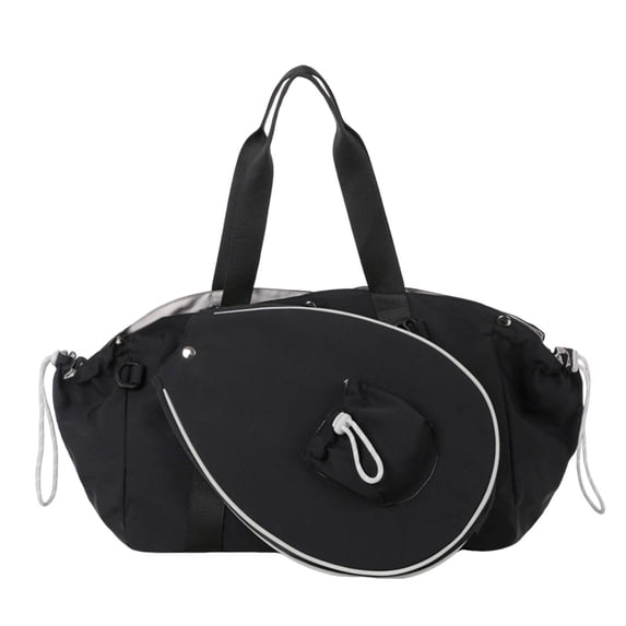 Badminton Racket Bag Tennis Bag Sports Handbag Large Capacity Nylon for Women Beginners Fitness and Gym Use