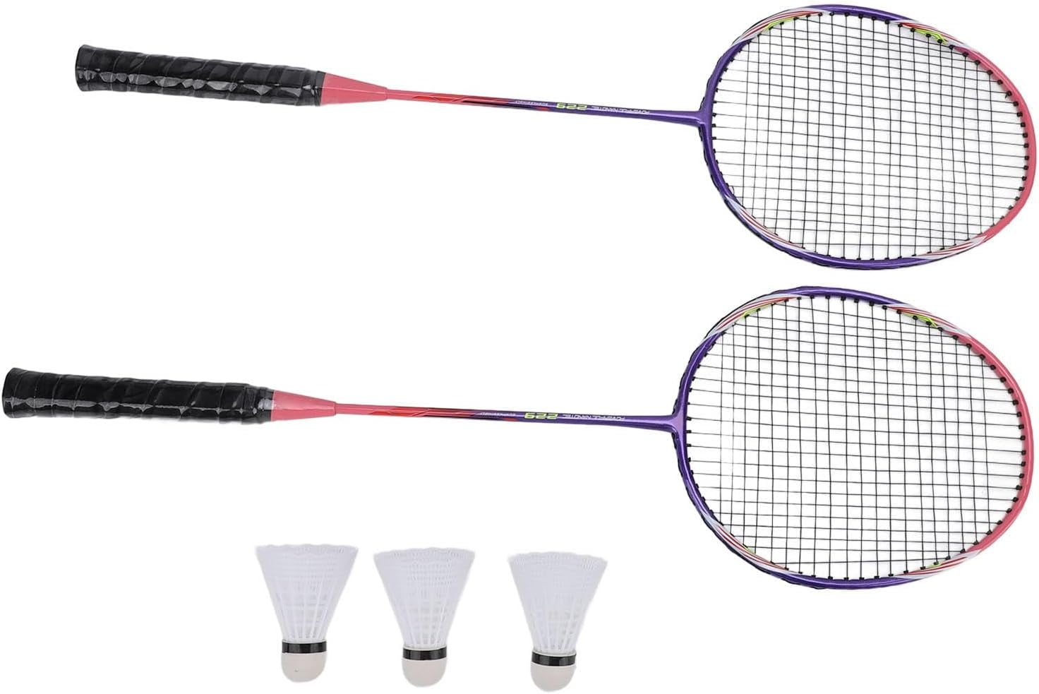 Badminton Racket Set, Badminton Racket Badminton Racquet Iron Alloy ...