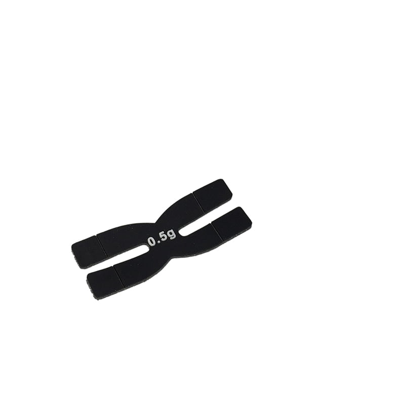 10 Pack Racquet Weight Balance Strips - 0.5g Each, Adjustable Tape For Tennis & Badminton Rackets 6 thumbnail image