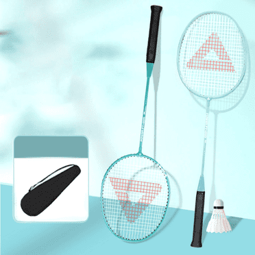 Badminton Rackets Set Light And Durable Set of 2 Rackets For Adult Beginner Suitable For Physical Education And Training Sports