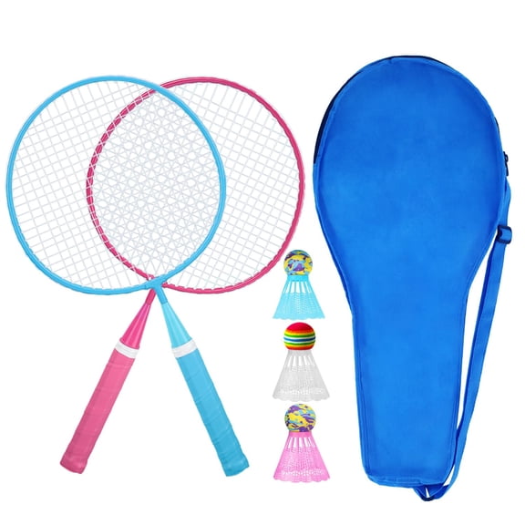 Badminton Rackets Set of 2 4 6 for Adults Kids,Beach Lawn Backyard Game Outdoor Sports,Racquets,Shuttlecocks & Carry Bag Included