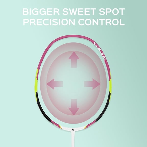 Badminton Rackets Set of 2 with 3 Birdies, Overgrips & Carry Bag - Perfect for Garden & Park