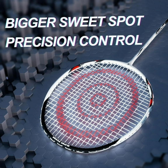 Badminton Set with 2 Rackets, 3 Feather Birdies & Carry Bag - Family Fun