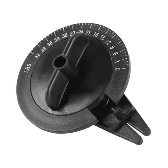 Badminton String Tension Tester Racket Calibrator Tennis Pressure Meter ABS Portable Size for Sports Bags and Athletes