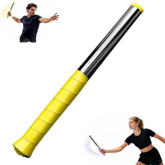 Badminton Swing Trainer, Adjustable Intensity Badminton Swing Trainer, Sound Feedback for Badminton Tennis Wrist