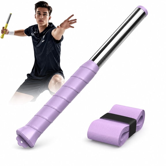 Badminton Swing Trainer with Adjustable Magnetic Resistance, Sound Feedback Power Trainer, Swing Correction & Precision Practice