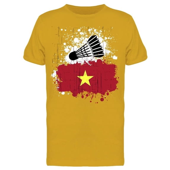 Badminton Team Of Vietnam Tee Men's -Image by Shutterstock Men's T-shirt