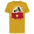 thumbnail image 1 of Badminton Team Of Vietnam T-Shirt Men -Image by Shutterstock Men T-Shirt, Male x-Large, 1 of 2