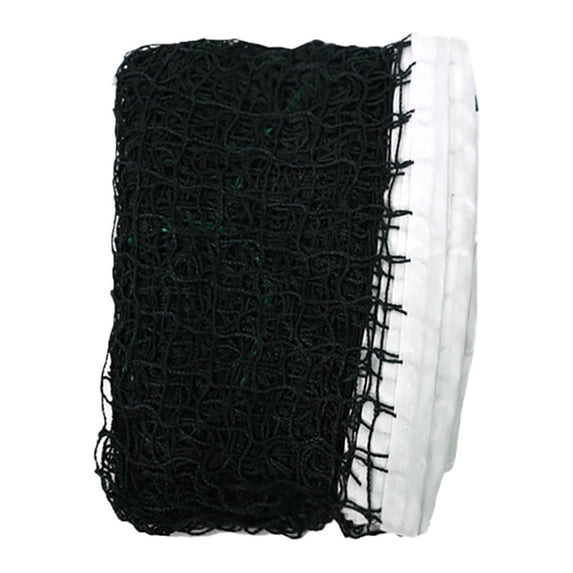 Badminton Training Net Polypropylene Mesh Portable Sports Net for Court Beach and Backyard Games, Green