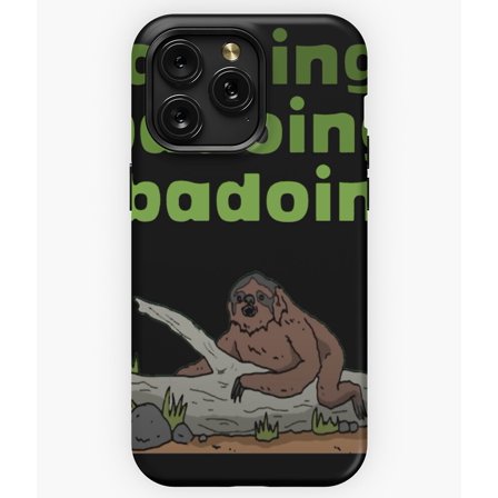 Badoing Classic Funny Sound Effect Graphic Art A11460 Phone Case for iPhone 11 to 17 Pro Max
