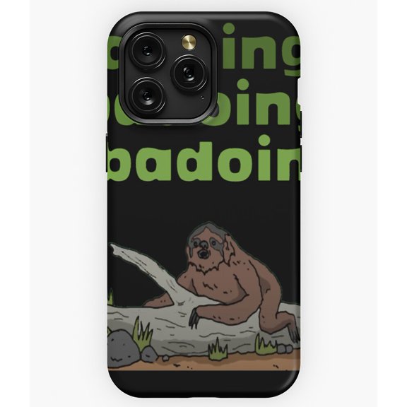 Badoing Classic Funny Sound Effect Graphic Art A11460 Phone Case for iPhone 11 to 17 Pro Max