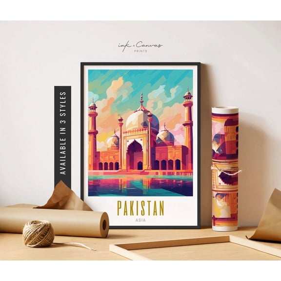 Badshahi Mosque Pakistan Wall Decor