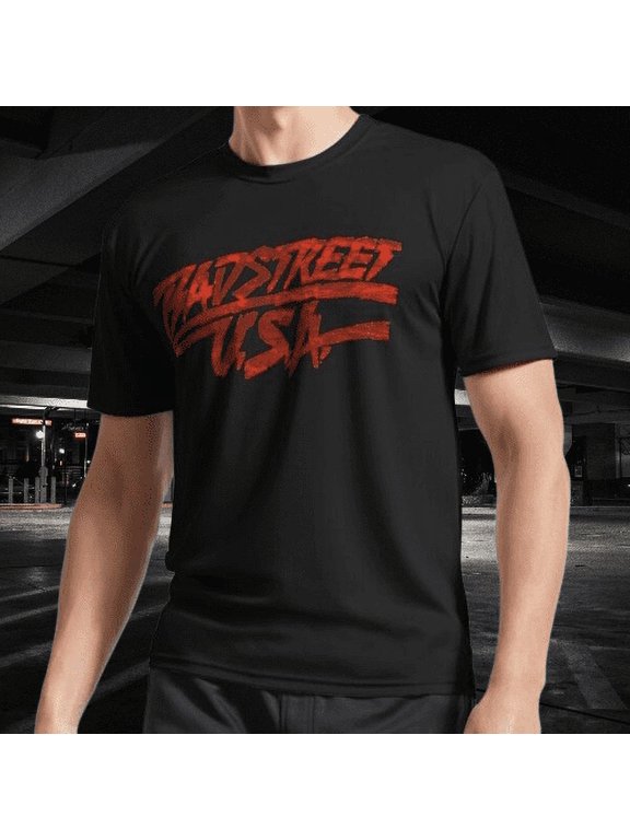 Badstreet USA Active T-Shirt Funny Size Mode American T-Shirt