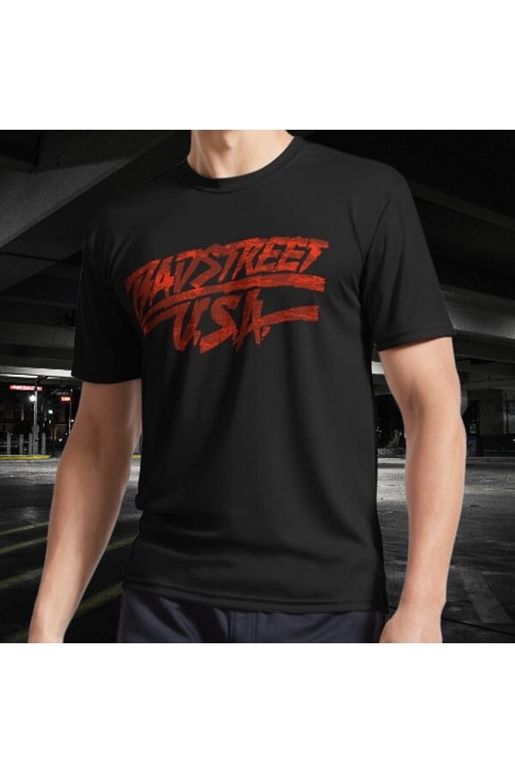 Badstreet USA Active T-Shirt Funny Size Mode American T-Shirt