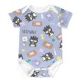 thumbnail image 1 of Badtz Maru Baby Bodysuit Boy Girl Clothes Soft Newborn Infant Outfit Short Sleeve Romper, 1 of 8