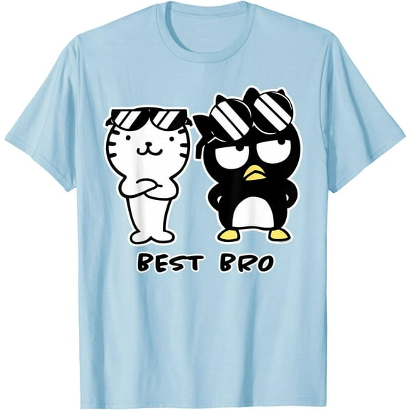 Badtz-Maru Best Bros Funny DTG Print Unisex T-Shirt
