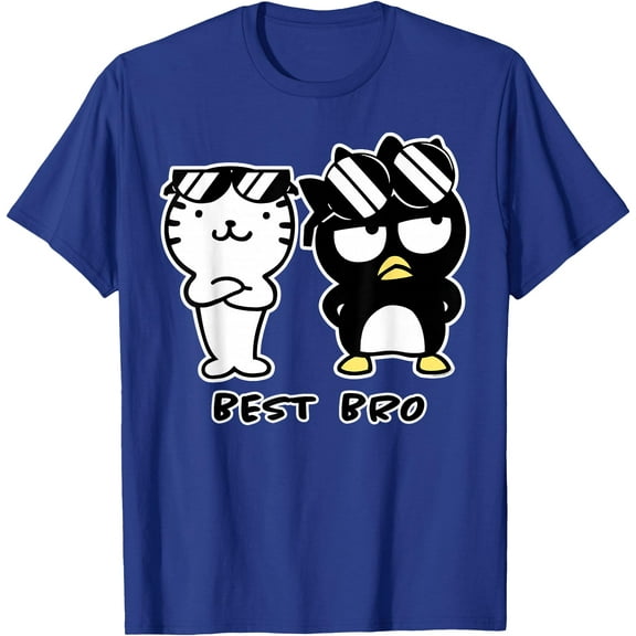 Badtz-Maru Best Bros Funny DTG Print Unisex T-Shirt