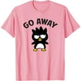 thumbnail image 1 of Badtz Maru Go Away DTG Print Unisex T-Shirt,Light Pink Color,Size 2T, 1 of 5