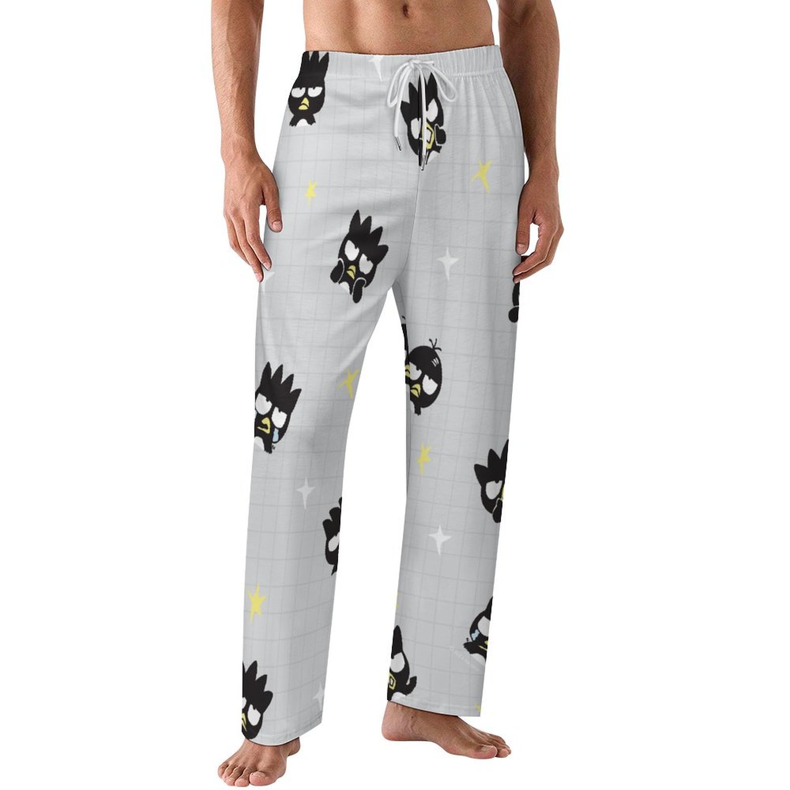 maru様　pajamas pants Badtz Maru Men's Pajama Pants Soft Sleepwear Loung Pants for Men