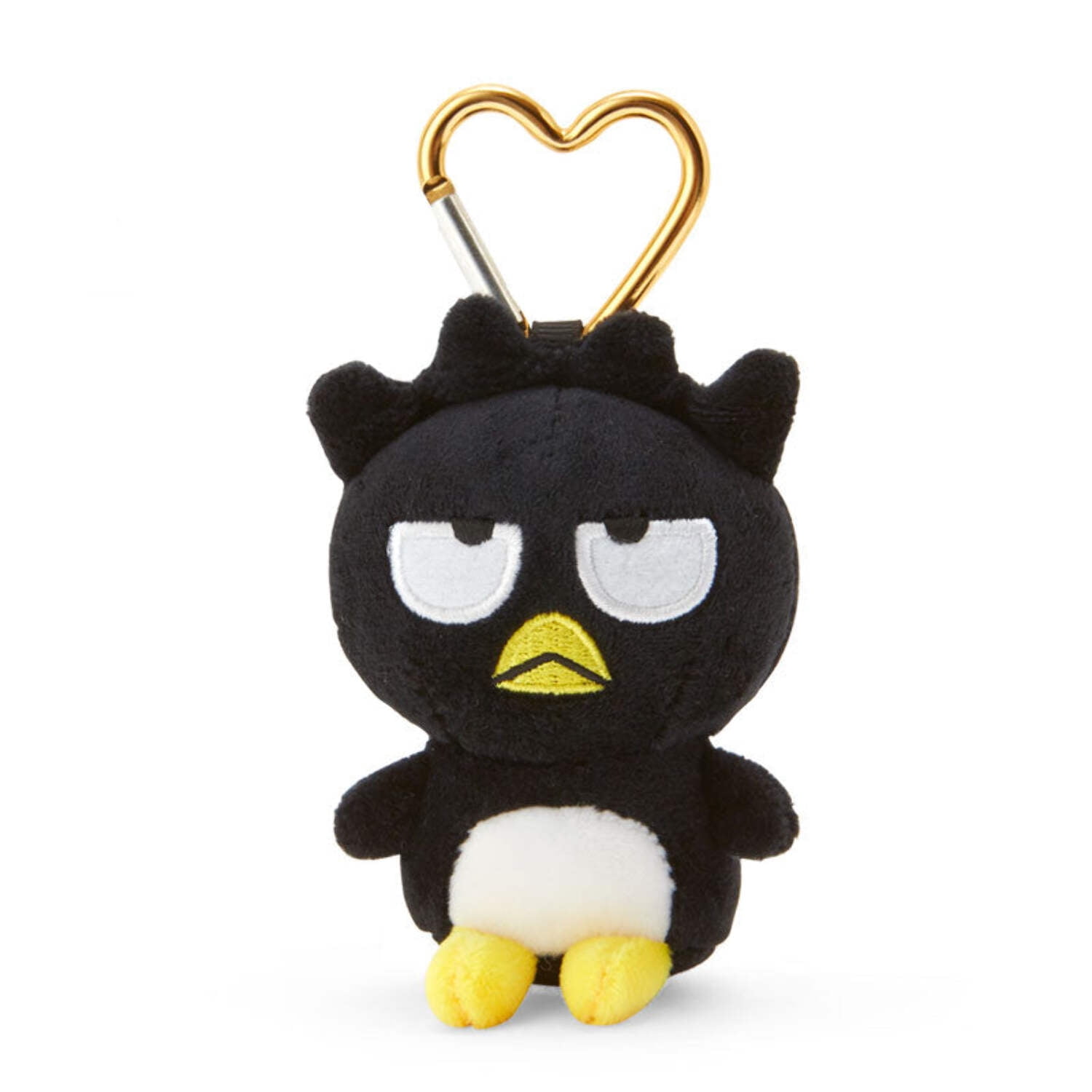 Badtz-Maru Plush Backpack Clip Heart Carabiner Sanrio Japan