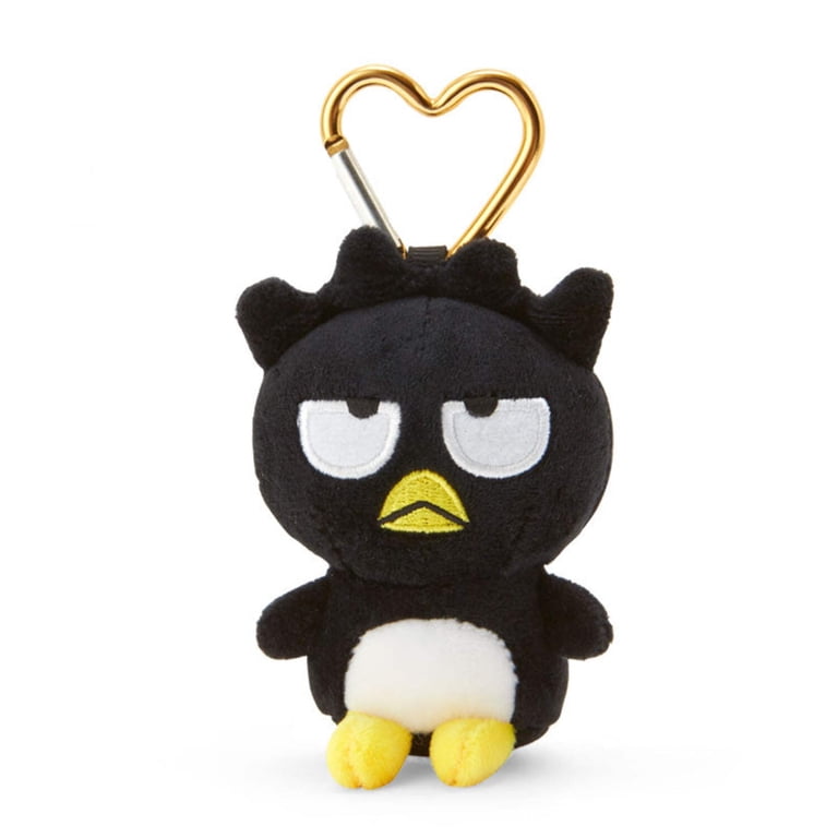 Badtz-Maru Plush Backpack Clip Heart Carabiner Sanrio Japan