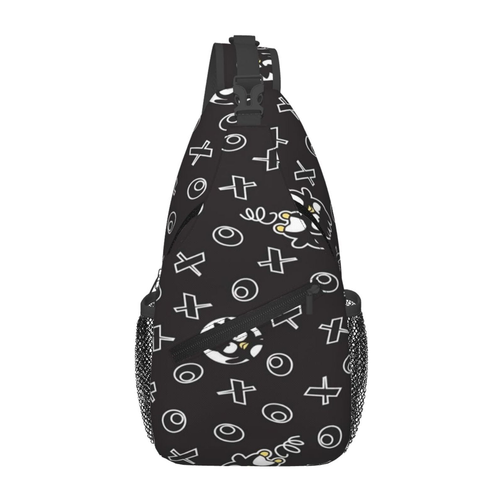 Badtz Maru Sling Bag Cartoon Crossbody Bag Travel Hiking Backpack Crossbody Chest Bag Men Women Shoulder Bag