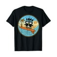 thumbnail image 1 of Badtz-Maru Surfing T-Shirt Unisex S-5XL Hot Trending Shirt, Vintage Birthday Gift, 1 of 2