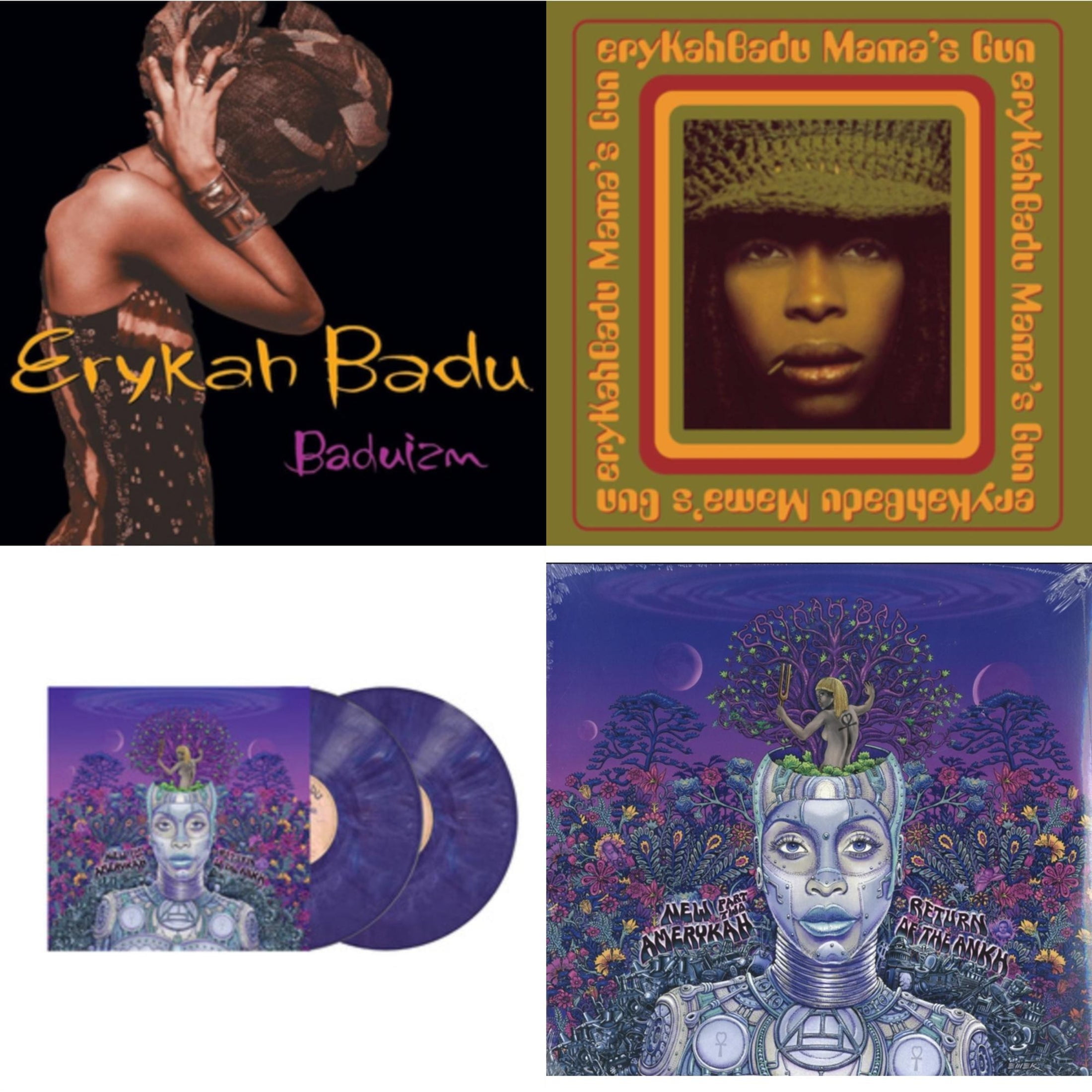 豪華USオリジナルLPセット！Common & Erykah Badu Erykah Badu - Mama's Gun - 2x LP Vinyl - Ear Candy Music