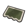 thumbnail image 1 of BadyminCSL 15.75*23.62in Mid Green Non Sliped Bathroom Rug Absorbent Floor Mat for Bathroom Kitchen Entryway, 1 of 7