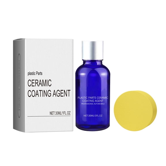 BadyminCSL 30ml Automotive Plastic Parts Refurbishing Agent Plastic Parts Crystal Coating Car Accessories Cleaning Kit