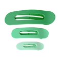 thumbnail image 1 of BadyminCSL 3PCS Flat Claw Clips Lay Down Claw Clips for Women Flat Hair Clips for Hair Alligators Hair Clips Non-slip Slide Hair Clips for Women Girls-3 Sizes, 1 of 2