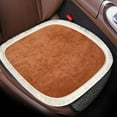 thumbnail image 1 of BadyminCSL 55x55x0.5CM Car Seat Cushion Pad Piece Non-Slip Warm Vehicle Seat Cushion Vehicle Interior Accessories, 1 of 6